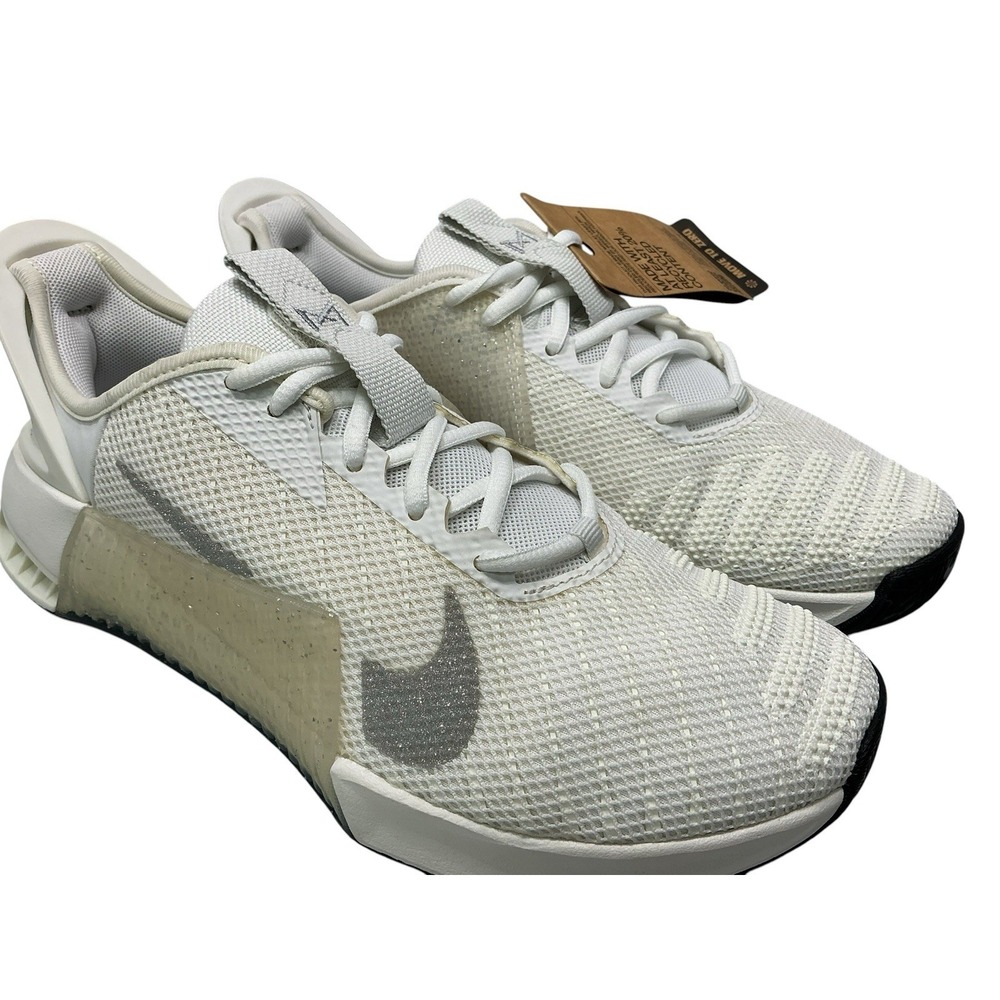 Nike Metcon 9 Premium / EasyOn Premium White Sail Silver FZ2113 101 Women Size 8 - Picture 8 of 11